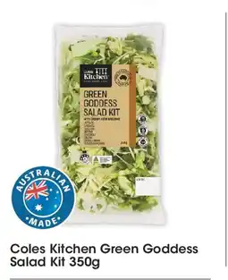 Coles Coles Kitchen Green Goddess Salad Kit offer