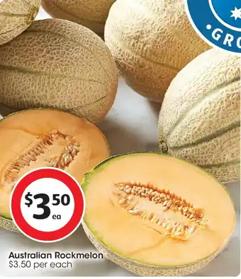 Coles Australian Rockmelon offer