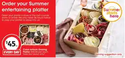 Coles Coles Artisan Grazing Platter offer