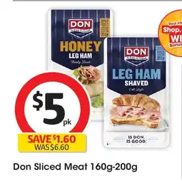 Coles Don Sliced Meat offer