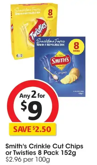 Smith's potato chip lunchbox multipack original
