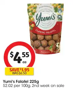 Coles Yumi's Classic Falafel Balls offer