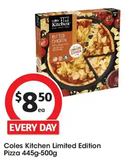 Coles Coles kitchen butter chicken pizza offer