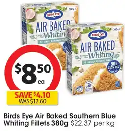 Coles Birds eye air baked southern blue whiting offer