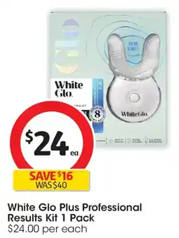 Coles White glo plus professional results kit offer