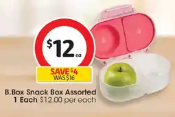 Coles B.box Snackbox Assorted offer
