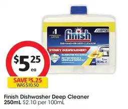 Coles Finish dishwasher deep cleaner original offer