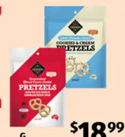 ALDI Hugos Chocolate Coated Pretzels offer