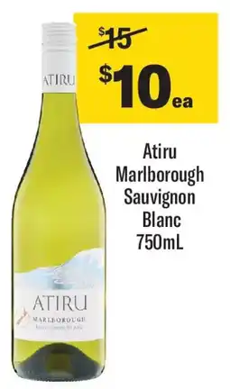 Coles Atiru Marlborough Sauvignon Blanc offer