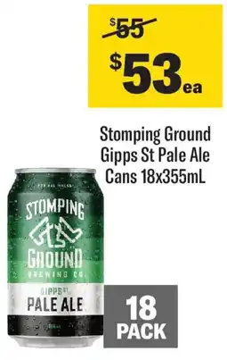 Coles Stomping Ground Gipps St Pale Ale Can offer