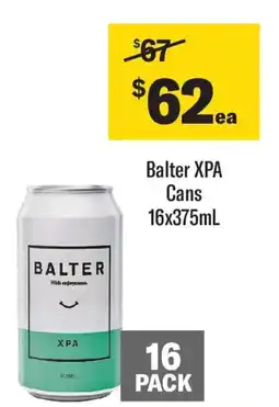 Coles Balter Xpa Can offer