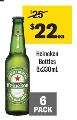 Coles Heineken Bottle offer