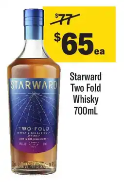 Coles Starward Two Fold Whisky offer