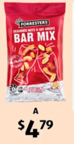 ALDI Forresters Bar Mix offer