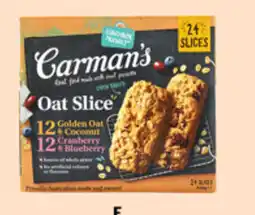 ALDI Carman's Oat Slice offer