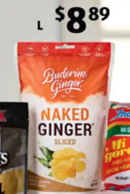 ALDI Buderim Naked Ginger Slices offer