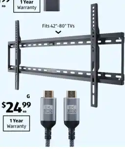 ALDI Low Profile TV Bracket or HDMI Cable offer