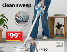 ALDI Cordless Stick Vacuum Cleaner offer