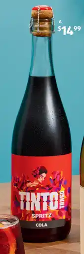 ALDI Tinto Tango Cola Spritz NV offer