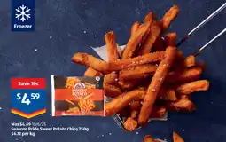 ALDI Seasons Pride Sweet Potato Chips offer