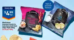 ALDI Blackstone Gourmet Snack Co. Selections Deli Style Chips offer