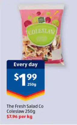 ALDI The Fresh Salad Co Coleslaw offer
