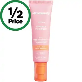 MCoBeauty SPF 50+ Invisible Facial Sunscreen