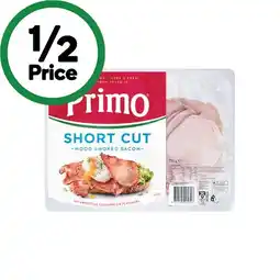 Woolworths Primo Short Cut Bacon – From the Fridge offer