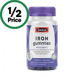 Woolworths Swisse Ultiboost Iron Gummies offer
