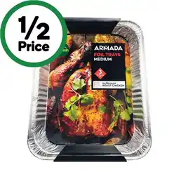 Woolworths Armada BBQ Foil Trays Medium offer