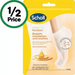 Woolworths Scholl Expert Care Nourish Triple Oil PediMask offer