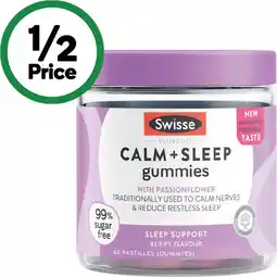 Woolworths Swisse Ultiboost Calm + Sleep Gummies offer