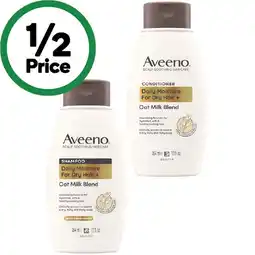 Woolworths Aveeno Shampoo or Conditioner 354ml offer