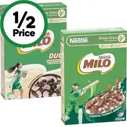 Woolworths Nestlé Milo Cereal offer