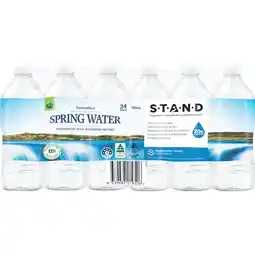 Woolworths Woolworths Spring Water Bottles offer
