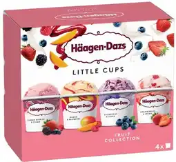 Coles Häagen-Dazs Fruit Collection Little Ice Cream Cups 380mL offer
