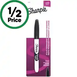 Woolworths Sharpie Rub-A-Dub Laundry Marker – Black offer
