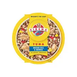 Woolworths Sirena Tuna with Pasta or Rice 170g offer