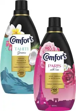 Coles Comfort Fabric Conditioner offer