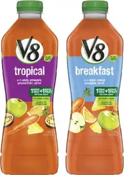 Coles V8 Juice offer