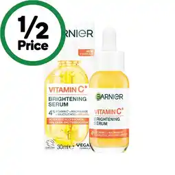 Woolworths Garnier Vitamin C Brightening Serum offer