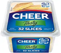 Coles Cheer Cheese Slices offer