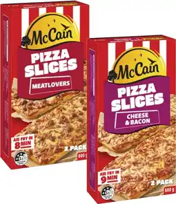 Coles McCain Pizza Slices 600g offer