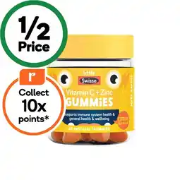 Woolworths Little Swisse Vitamin C + Zinc Gummies offer