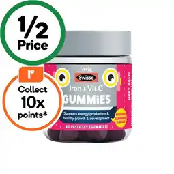 Woolworths Little Swisse Iron + Vit C Gummies offer