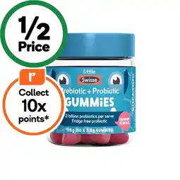 Woolworths Little Swisse Prebiotic + Probiotic Gummies offer