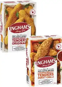 Coles Inghams Crumbed Chicken Tenders offer