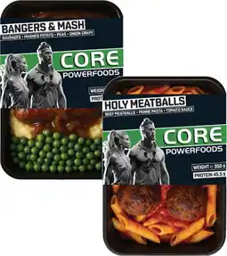 Coles Core Powerfoods Frozen Meal offer