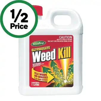 Woolworths Brunnings Weed Kill Concentrate offer