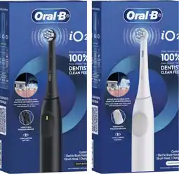 Coles Oral B iO2 Electric Toothbrush White or Black 1 Pack offer